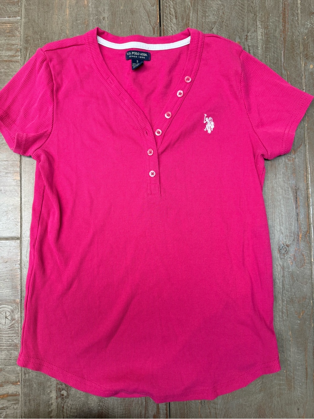 U.S. Polo Assn. Cotton V-Neck Short-Sleeve Tee